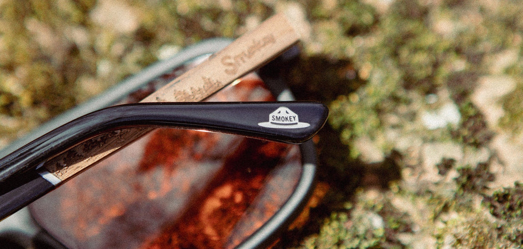 Matte Black*Walnut*Basic Polarized Amber + Matte Black*Walnut*HD Plus Polarized Amber + Matte Black*Walnut*RX | CAMP Glacier Matte Matte Black Walnut Sunglasses
