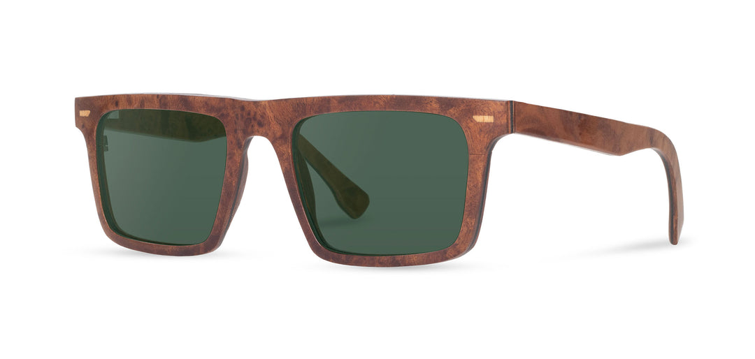 Redwood Burl*G15 + Redwood Burl*G15 Polarized | Shwood Govy Wood Sunglasses Redwood Burl