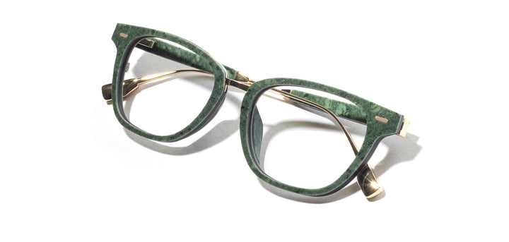Jade Marble*frames only | Shwood Heppner Marble RX Eyeglasses Jade Marble