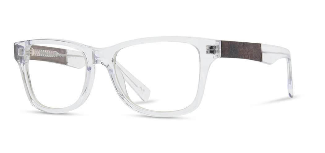 Crystal*Elm Burl*frames only + Crystal*Elm Burl*rx | Shwood Canby Acetate RX Eyeglasses Crystal