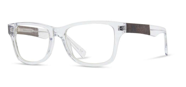 Crystal*Elm Burl*frames only + Crystal*Elm Burl*rx | Shwood Canby Acetate RX Eyeglasses Crystal